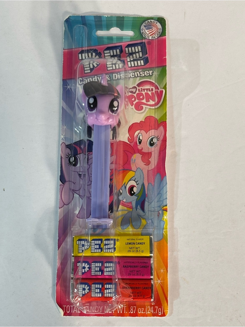 New PEZ My Little Pony Candy Dispenser Rainbow Dash Twilight Sparkle Fluttershy - Picture 4 of 6